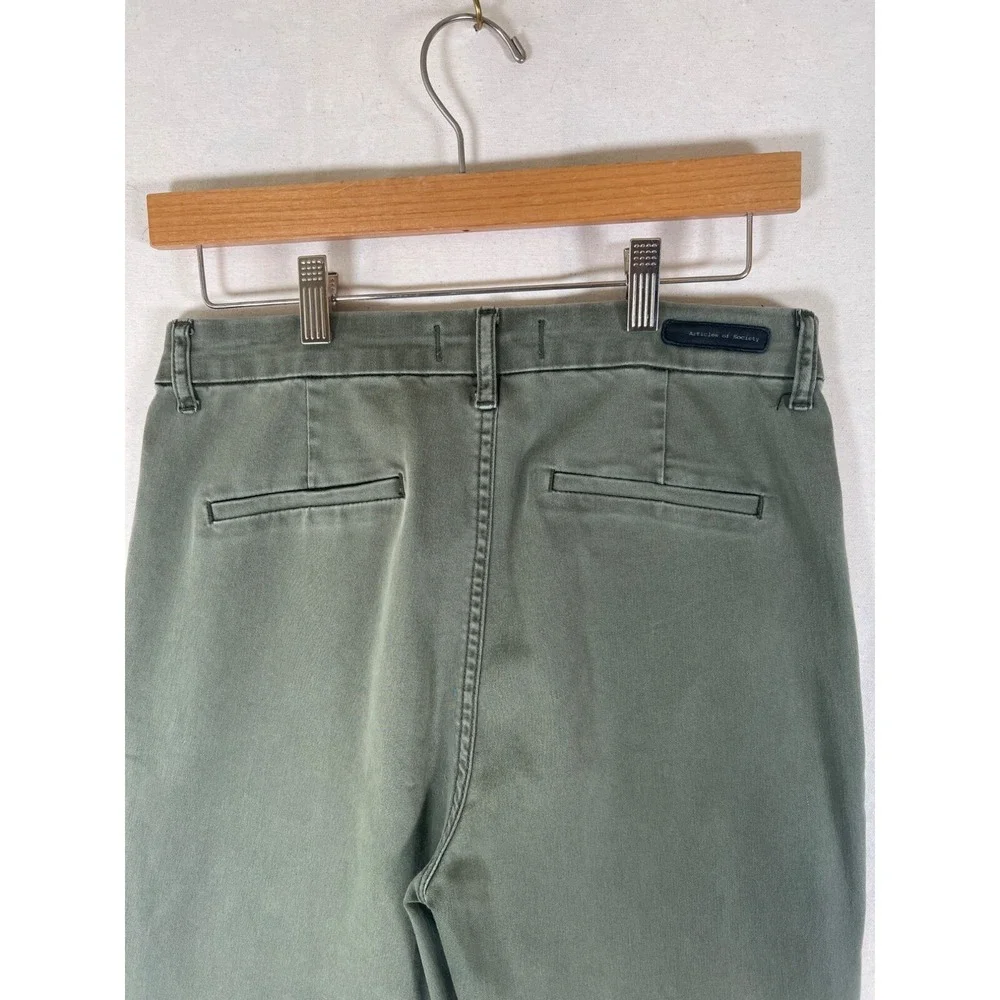 Articles‎ of Society Womens Size 29 Olive Jean Utility Stretch Soft Ankle Skinny